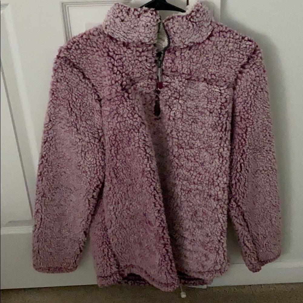 Plush pullover
